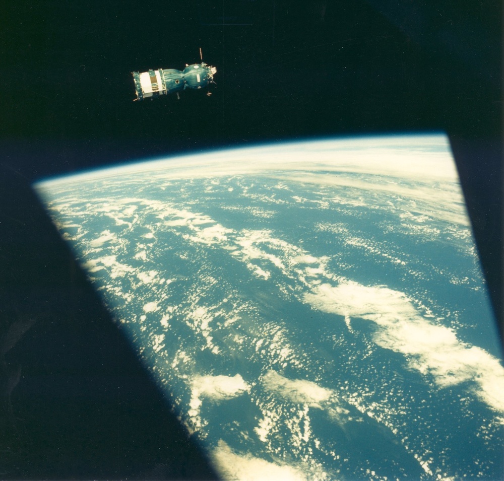 Soyuz Spacecraft in Orbit