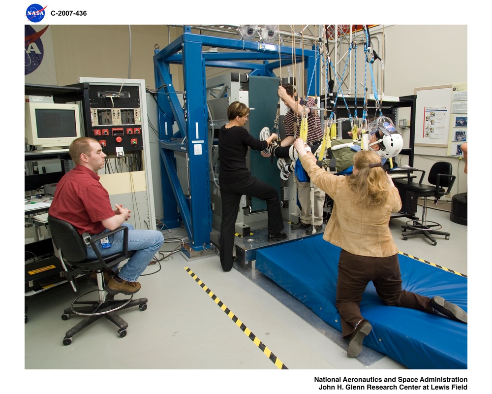 Enhanced Zero gravity Locomotion Simulator (eZLS)