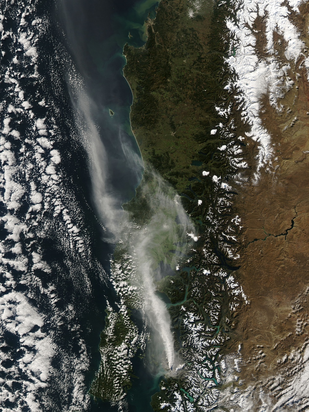 Chaiten Volcano Erupts: Natural Hazards
