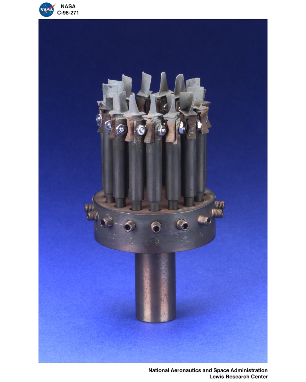 BURNER RIG 126 CELL VANES 1 HOT 1 COLD -  BURNER RIG 121 CELL BLADES 1 HOT 1 COLD