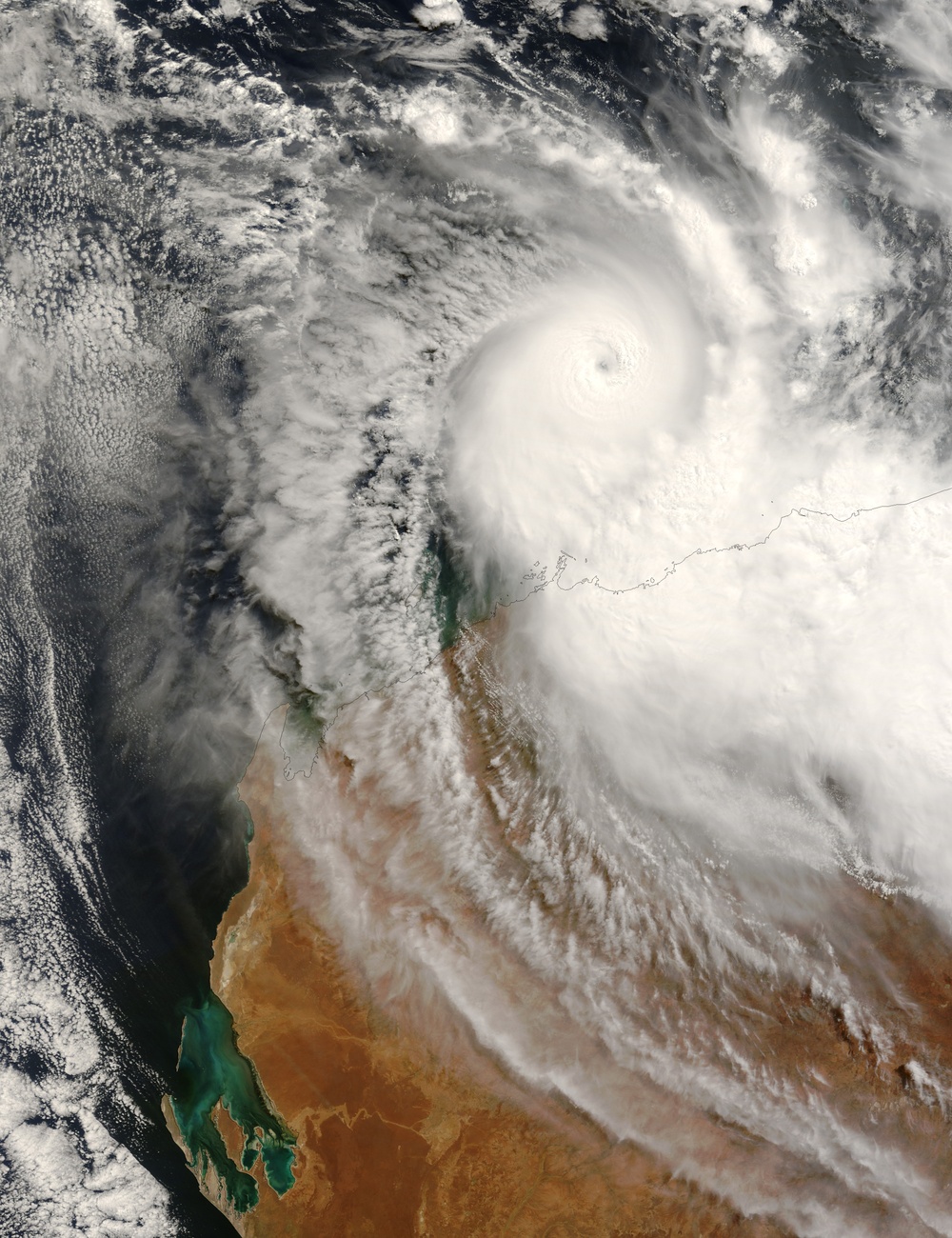 Tropical Cyclone Kara: Natural Hazards