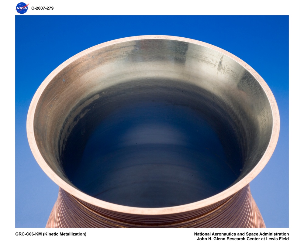 Machined Copper CGR-84 Thruster #GRC-C06-KM (Kinetic Metallization)