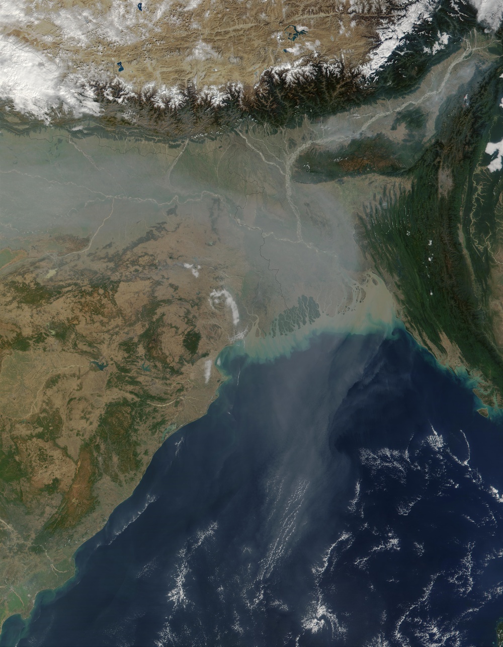 Thick Haze Over Northern India: Natural Hazards