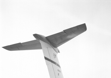 C-5A AIRPLANE AT BOMBER PLANT CLEVELAND OHIO