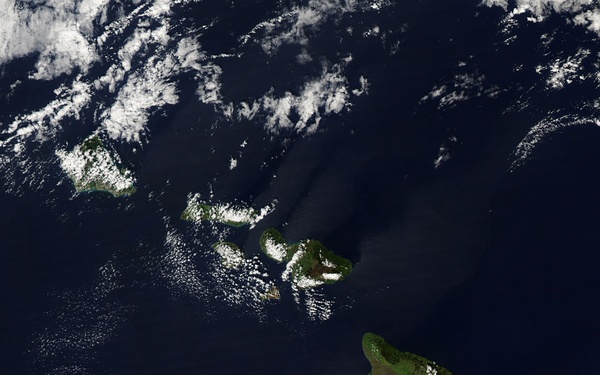 Snow on the Summits of Hawaii: Image of the Day