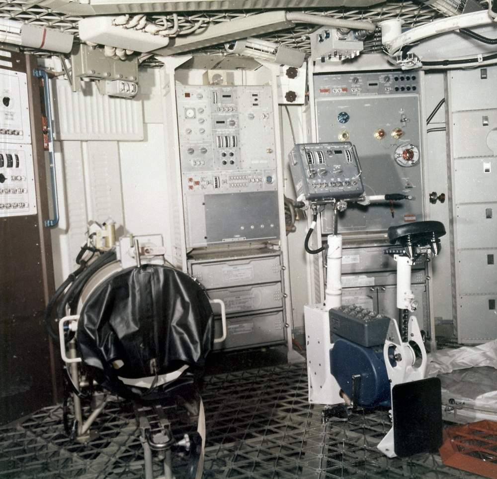 Internal Arrangement of the Skylab Orbital Workshop