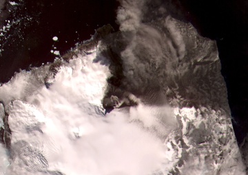 Volcanic Activity on Montagu Island: Image of the Day