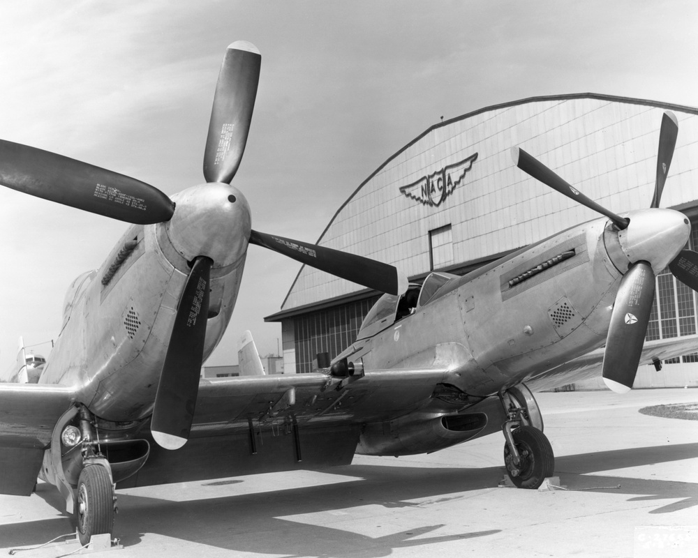 F-82 AIRPLANE SETUP FOR HIGH ALTITUDE ICING TESTS