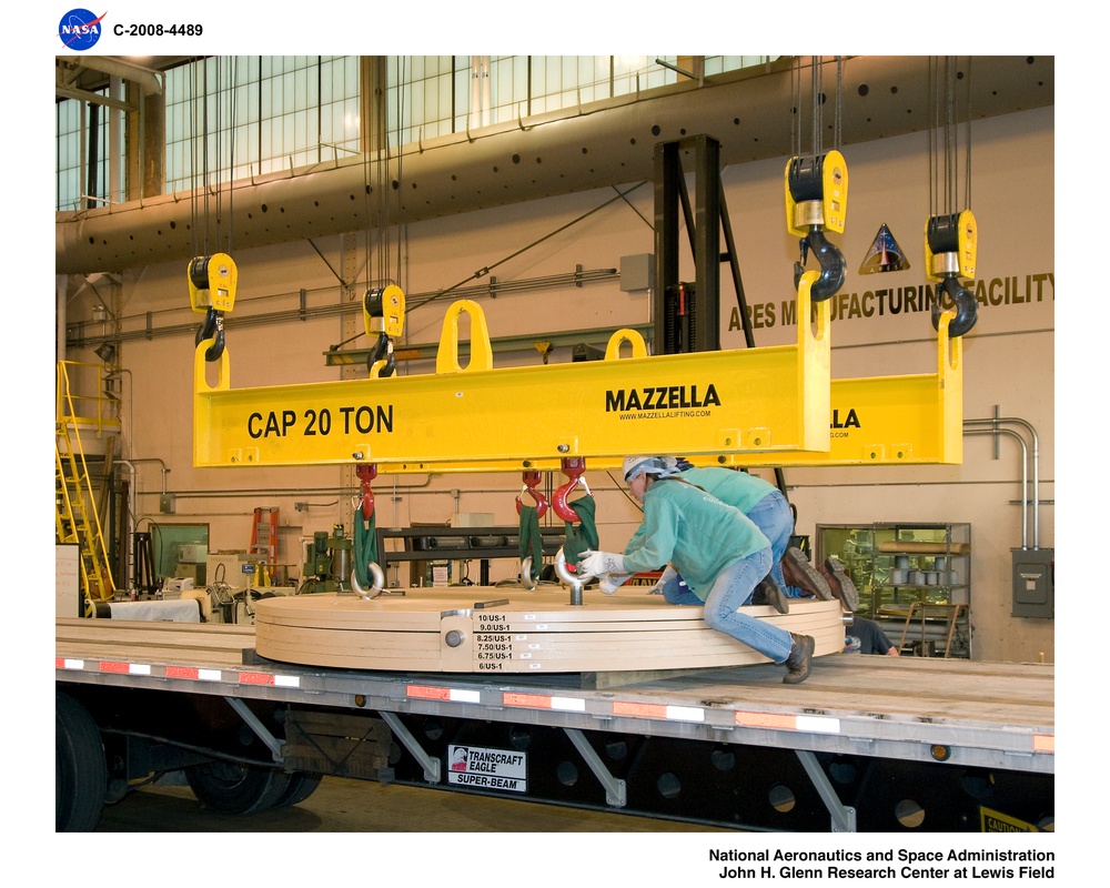 Ares 1-X ballast for US-1 segment