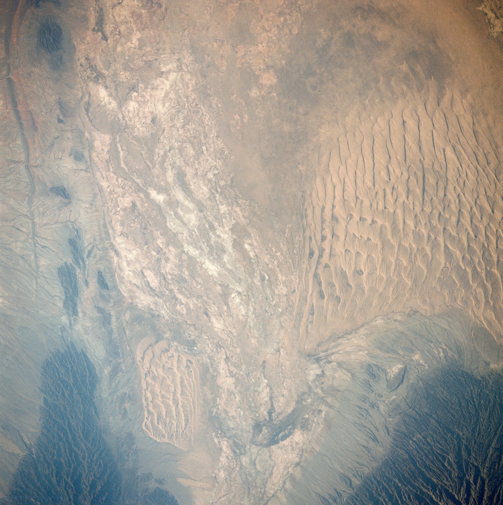 Apollo Soyuz Test Project, Argentina, Dunes in San Juan Dept., Rio Bermeto