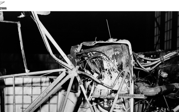 FULL SCALE CRASH TO SHOW SURVIVABILITY OF LIGHT AIRCRAFT IN AIRPLANE CRASHES - L2-61