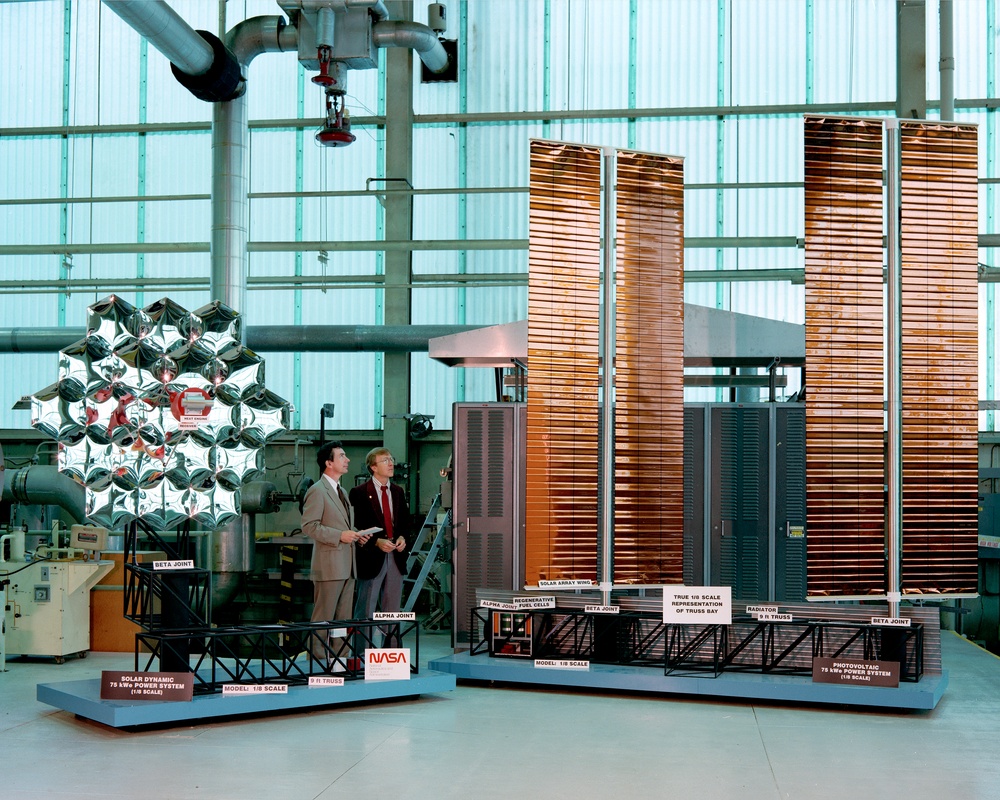 SPACE POWER MOCKUP - ELECTRIC PROPULSION LABORATORY EPL