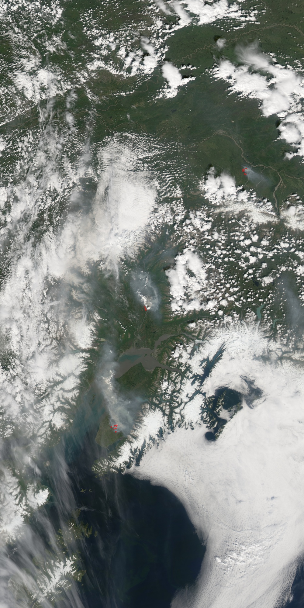 Kenai Peninsula Fire: Image of the Day