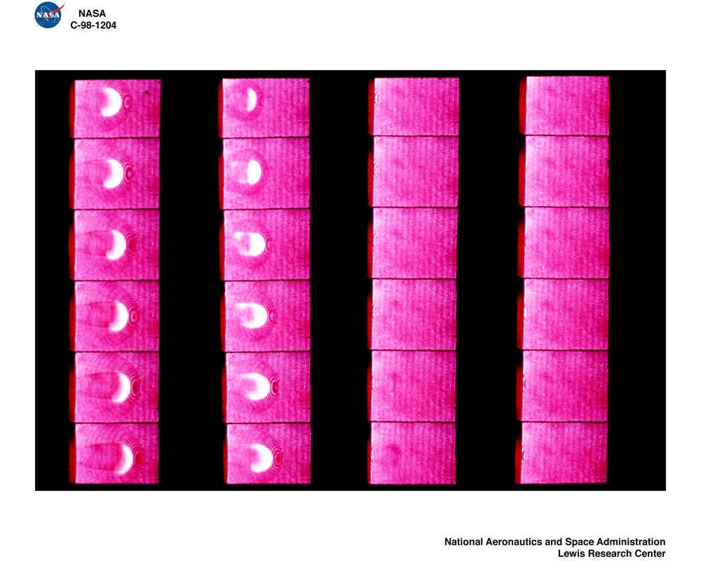 INTERFERENCE PATTERN OF MICROGRAVITY EXPERIMENT