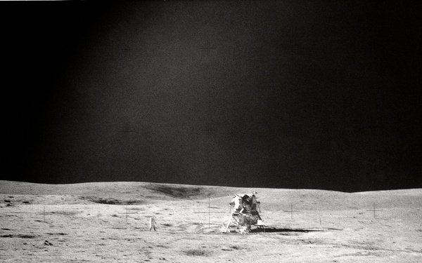 APOLLO 14 EVA View