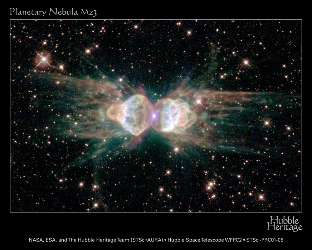 DVIDS - Images - Planetary Nebula Mz3 view through the Hubble 