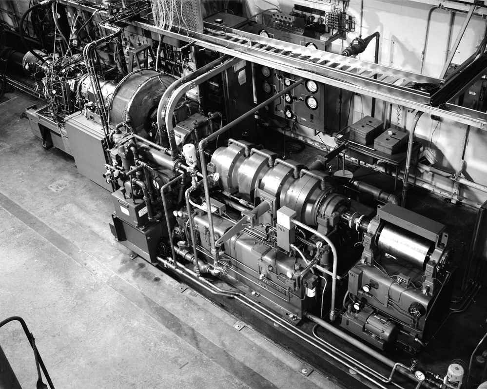 T700 ENGINE AND DYNAMOMETER -  ENGINE COMPONENTS RESEARCH LABORATORY ERCL #2