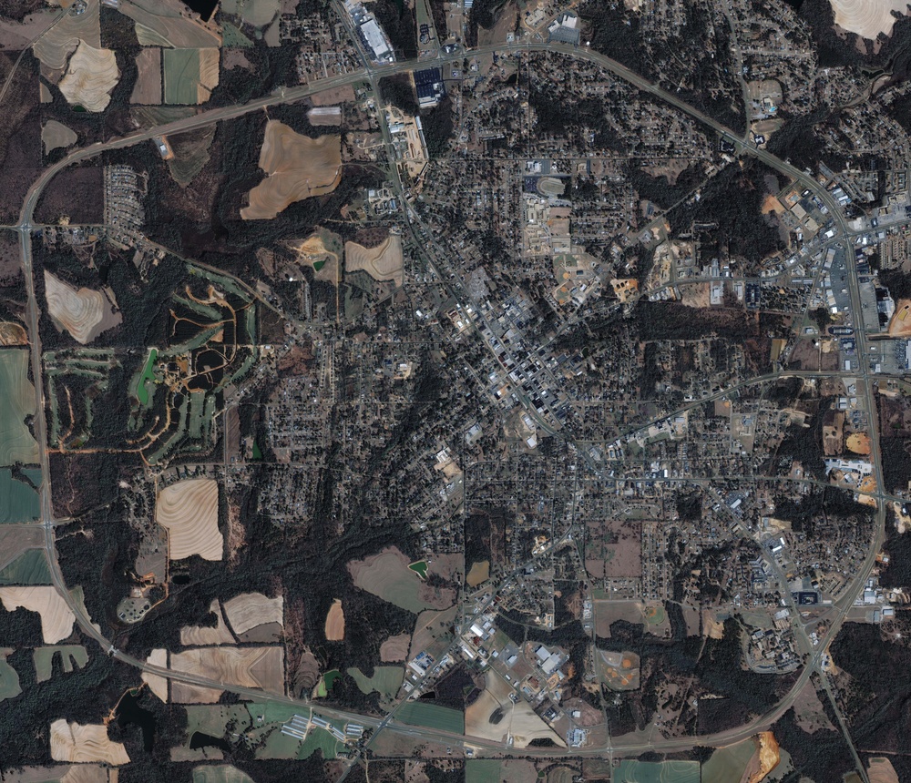 Tornadoes Strike Enterprise, Alabama: Image of the Day