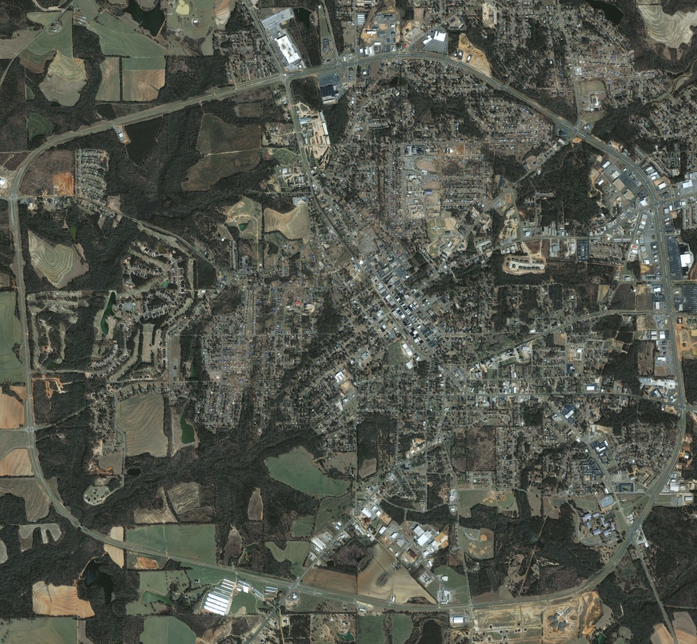 Tornadoes Strike Enterprise, Alabama: Image of the Day