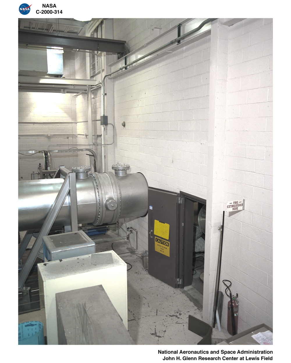 DUAL SPOOL TURBINE FACILITY DSTF WITH EXISTING CONDITIONS PRIOR TO BUILD UP WITH MARK WOODLING IN FOREGROUND