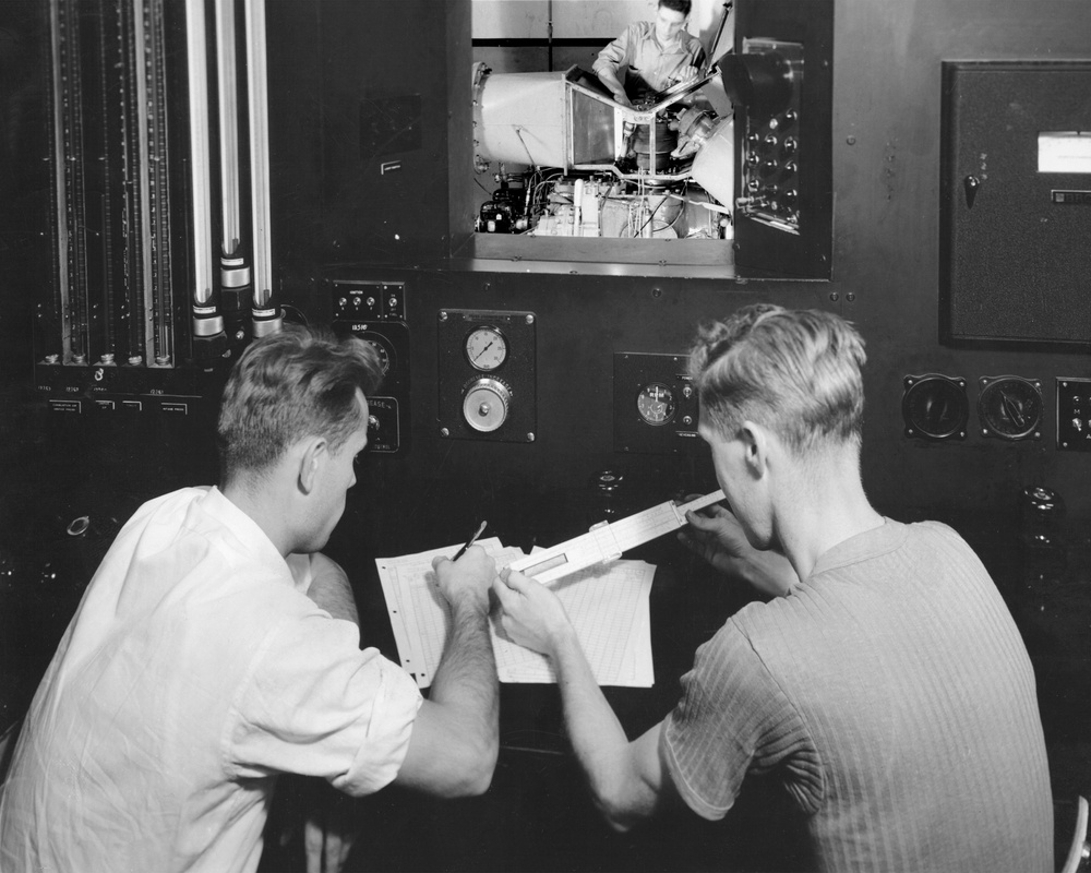 DVIDS Images TWO VIEWS OF TEST ENGINE