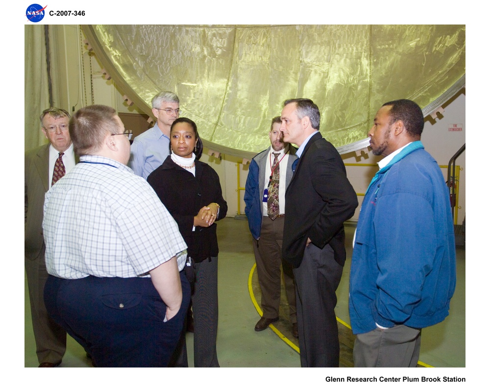 Visit to NASA Plum Brook Station by the Associate Administrator