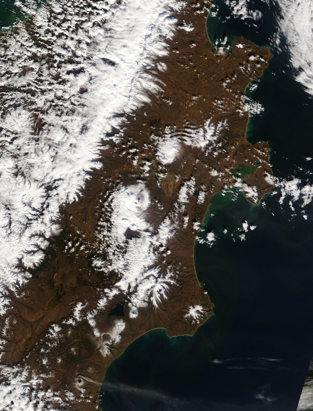 Plume from Karymsky: Natural Hazards