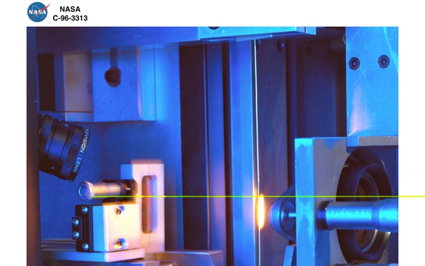 LAZER FURNACE IN BASEMENT OF THE BASIC MATERIALS LABORATORY BML