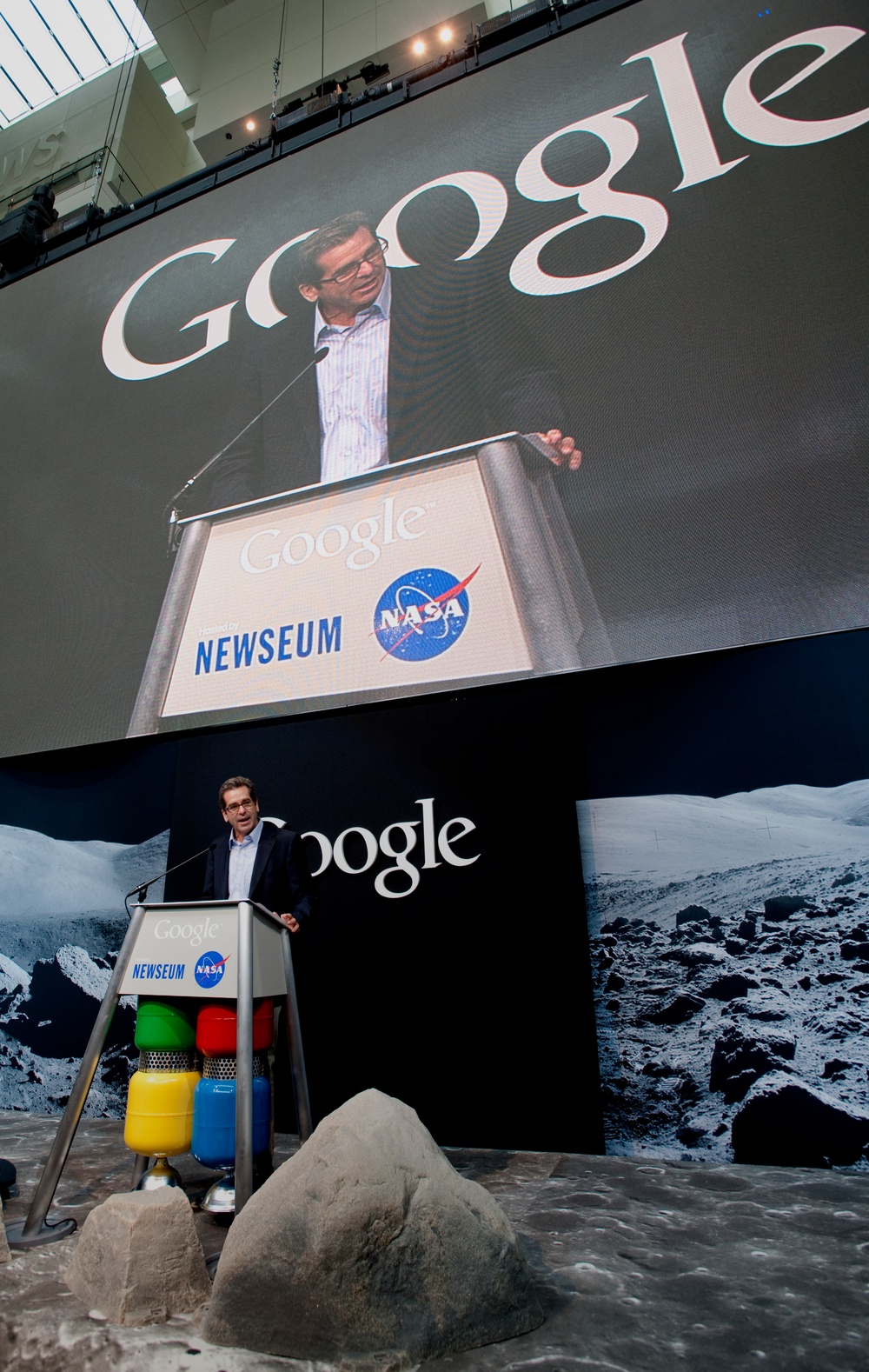 Google Moon Press Conference