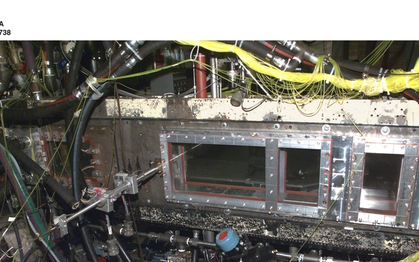 DUCT LAB SUPERSONIC WIND TUNNEL LOX AUGMENTED NUCLEAR THERMAL ROCKET LANTR INJECTION TEST LASER DIAGNOSTIC EQUIPMENT AND INJECTION SITES