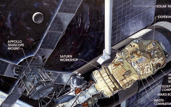Skylab Illustration