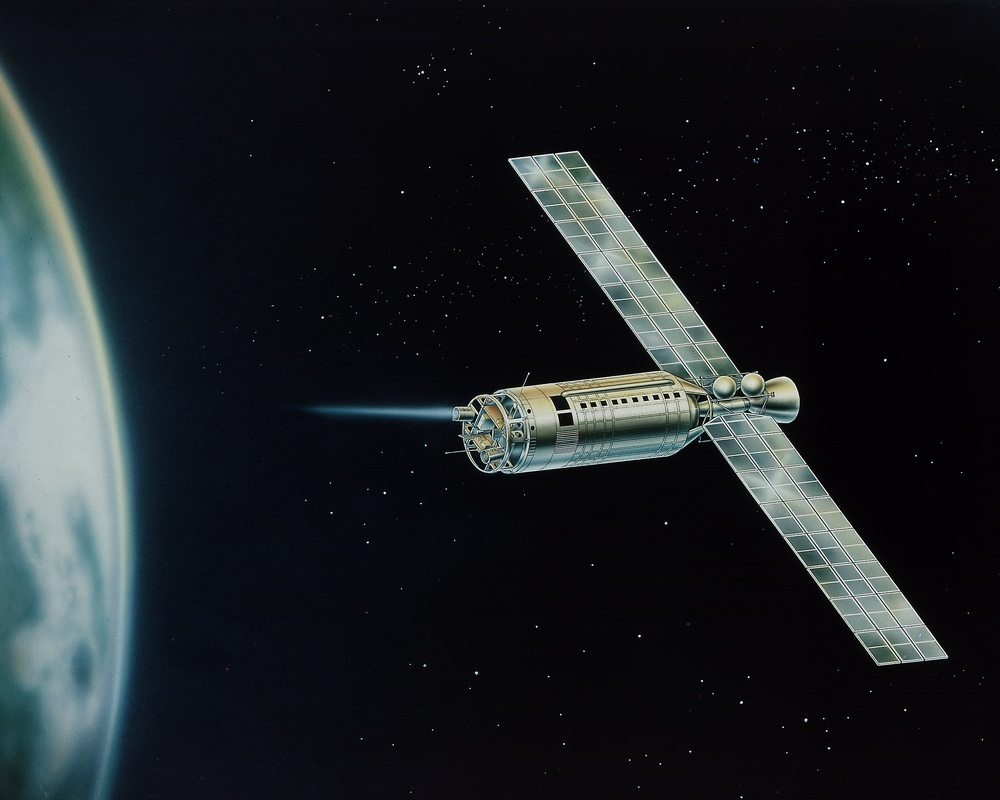 SPACE ELECTRIC ROCKET TEST SERT II SATELLITE