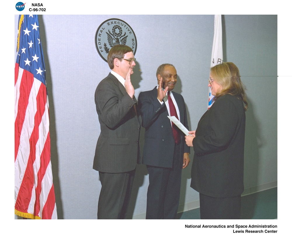 INSTALLATION OF CENTER DIRECTOR DON CAMPBELL AS CHAIRPERSON OF FEDERAL EXECUTIVE BOARD FEB