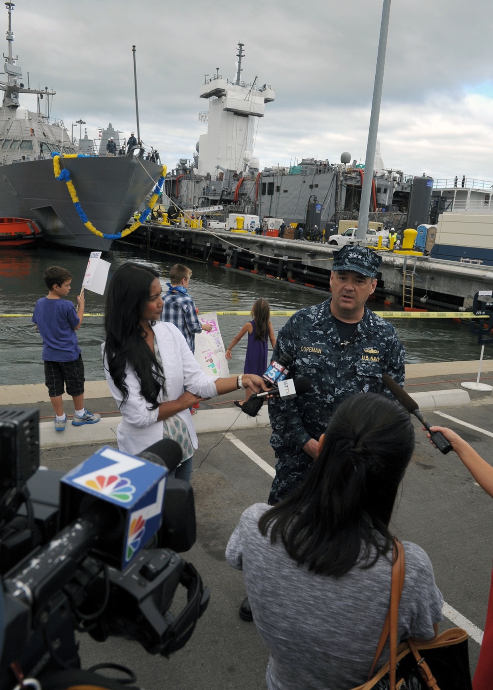 USS Fort Worth arrives in San Diego