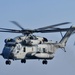 Super Stallion takes off from flight deck