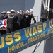 Wasp crew conducts burial at sea