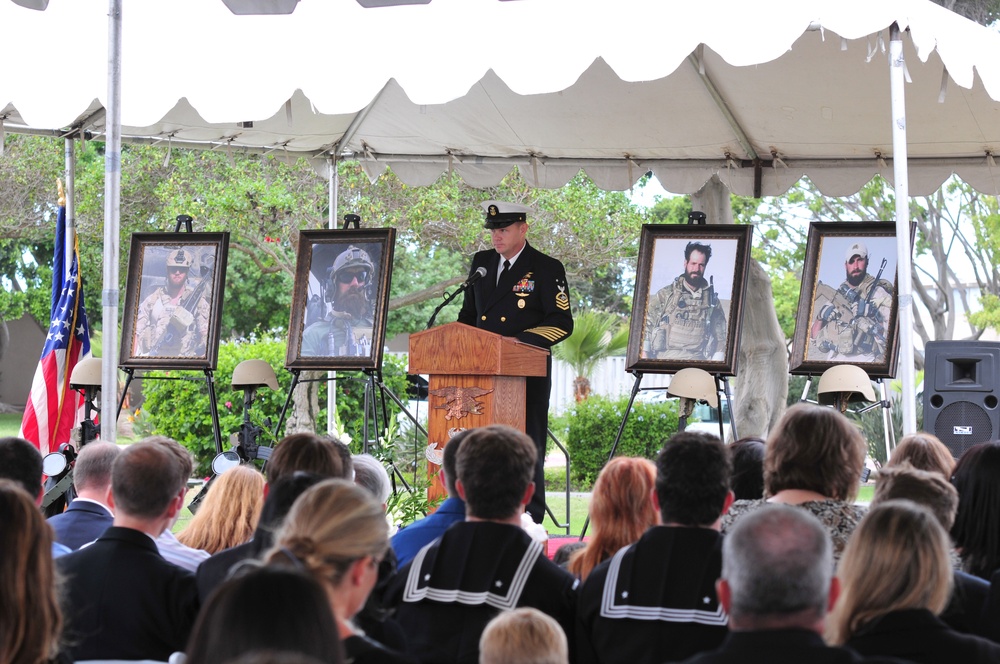 Memorial held at NAB Coronado for fallen service members