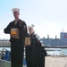 Wasp sailors prepare to conduct burials at sea