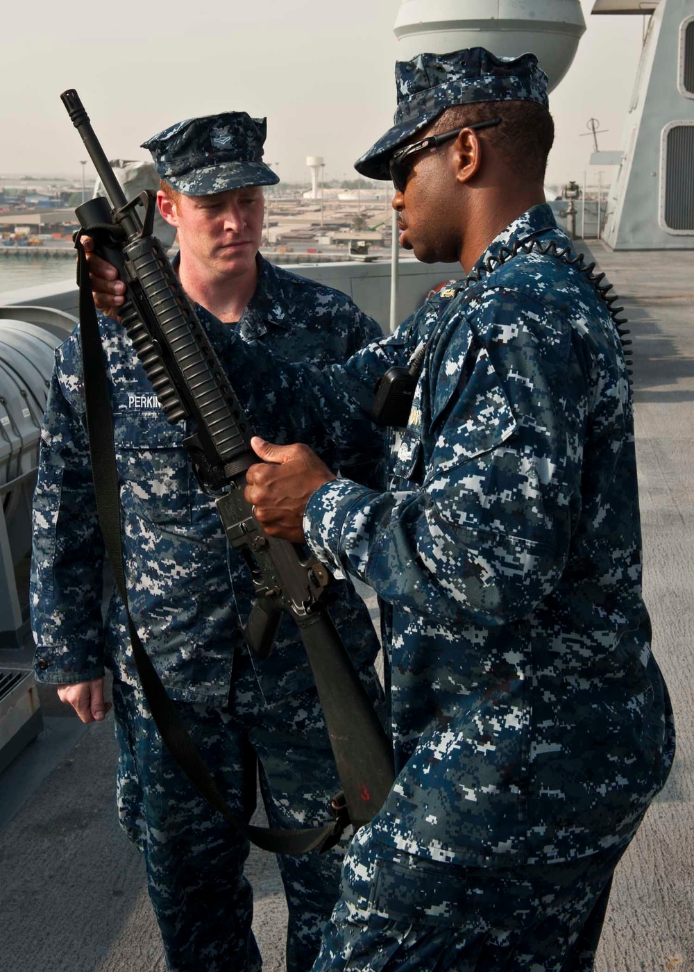 USS New York visits Dubai port