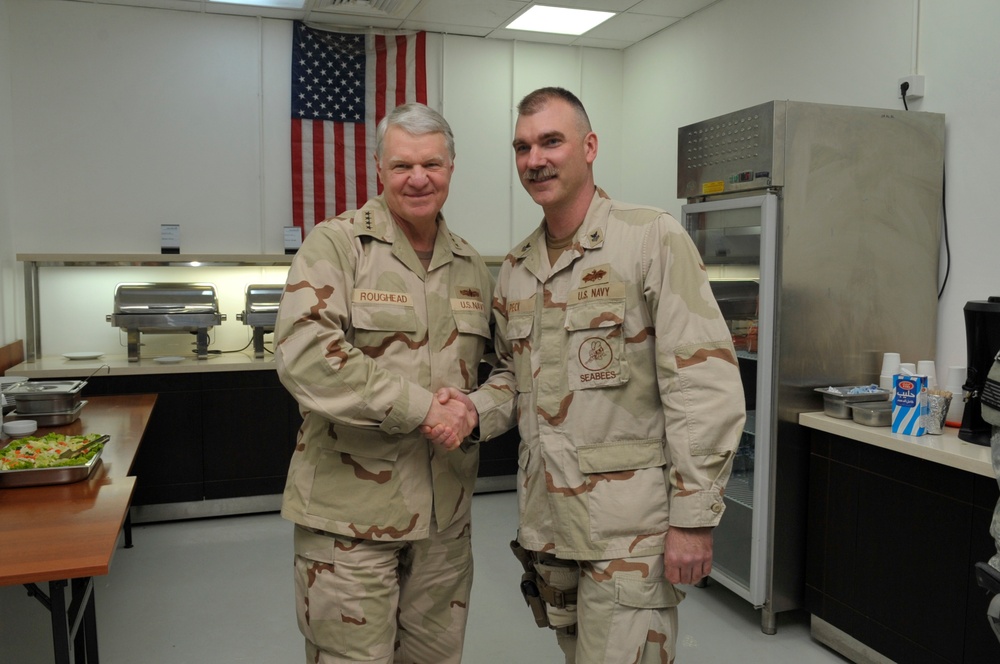 CNO visits service members in Afghanistan