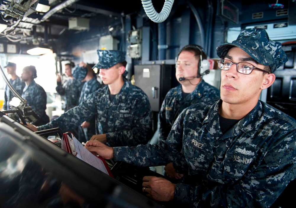 DVIDS - Images - USS Cape St. George departs Naval Air Station Key West ...