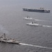 Washington, Vandegrift steam alongside Royal Malaysian Navy