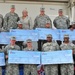 CFC-O holds check presentation ceremony