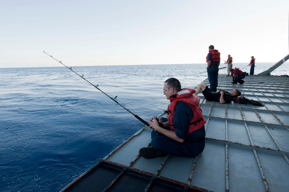 USS Fort McHenry activity