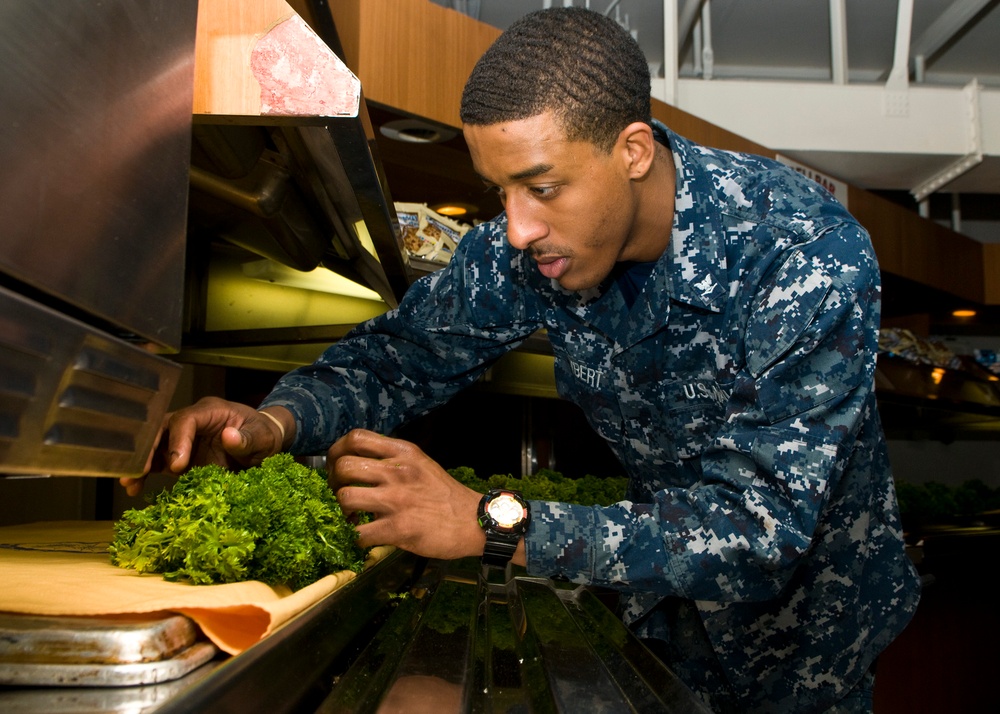 Navy's 237th birthday aboard USS John C. Stennis