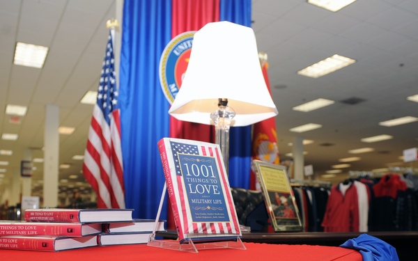 'First Lady of the Marine Corps' Recommended Reading List' book signing