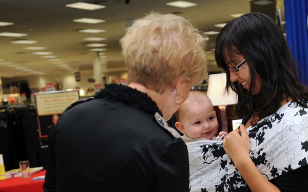 'First Lady of the Marine Corps Recommended Reading List' book signing