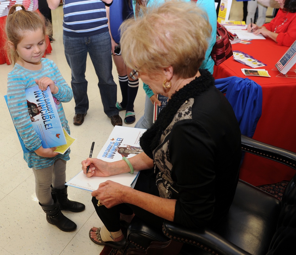 'First Lady of the Marine Corps Recommended Reading List' book signing