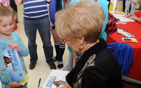 'First Lady of the Marine Corps Recommended Reading List' book signing