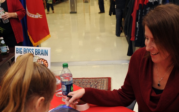 'First Lady of the Marine Corps' Recommended Reading List' book signing